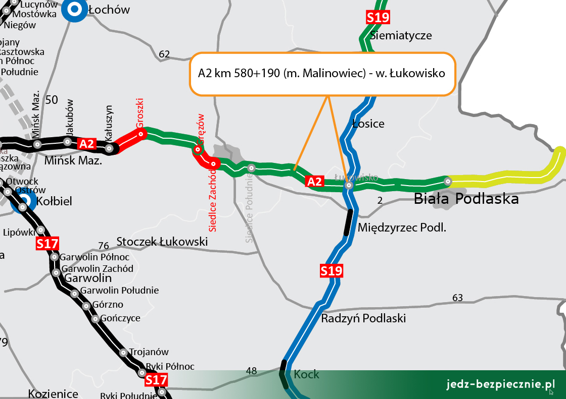 Polskie drogi - przetarg na A2 Malinowiec - Łukowisko